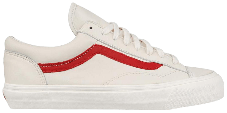 vans marshmallow red style 36