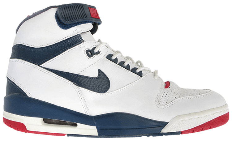 nike air revolution white red