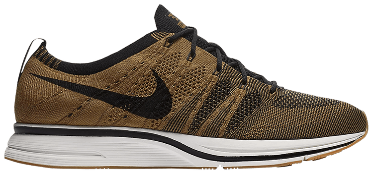 nike flyknit trainer gold