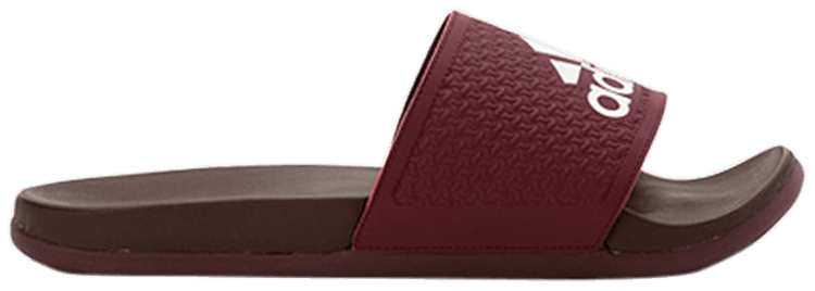 adidas adilette maroon