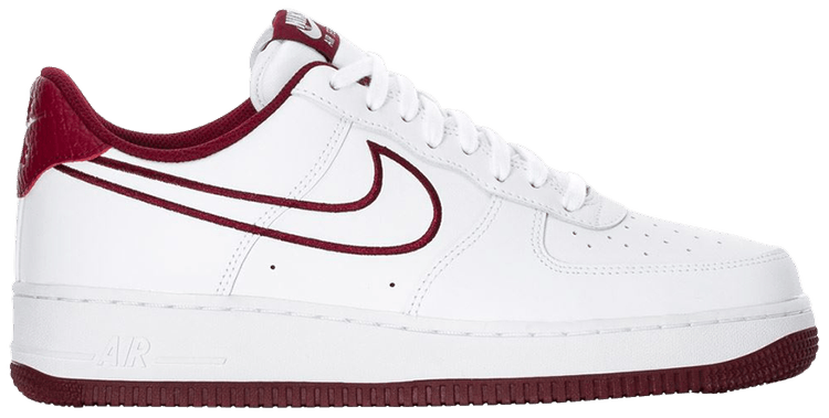 nike air force 1 07 leather red