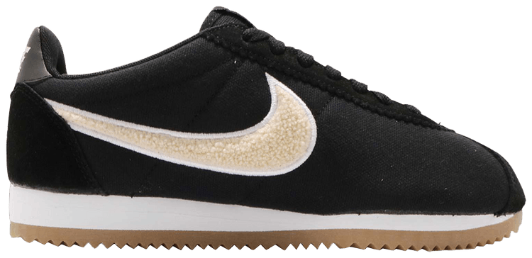 nike cortez leather premium black gum
