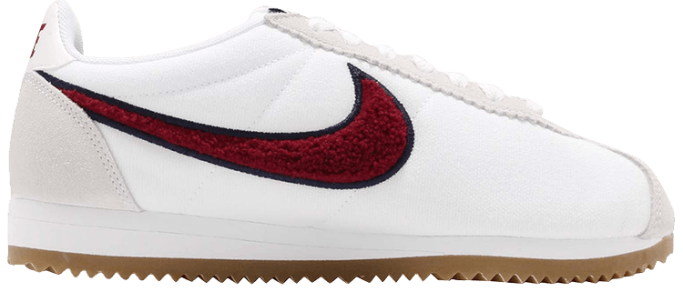 nike chenille swoosh cortez