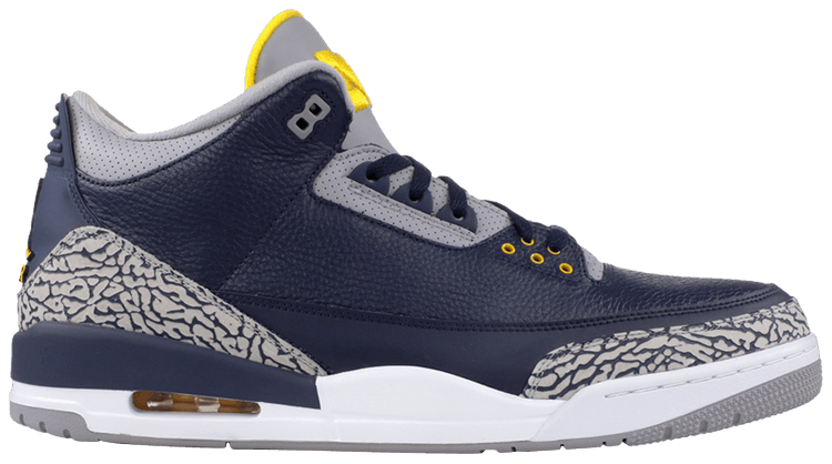 jordan 3 michigan