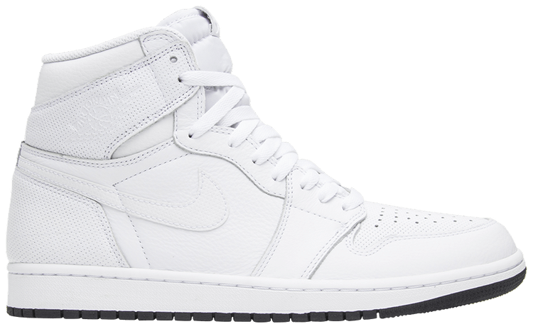 fully white jordans