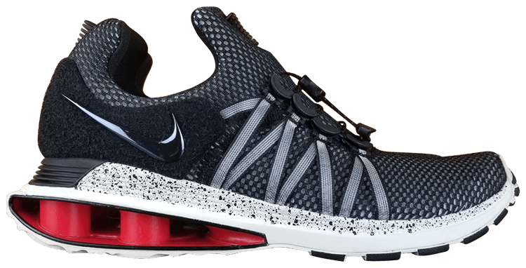 nike shox gravity black sail