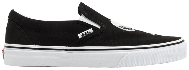 vans slip on material
