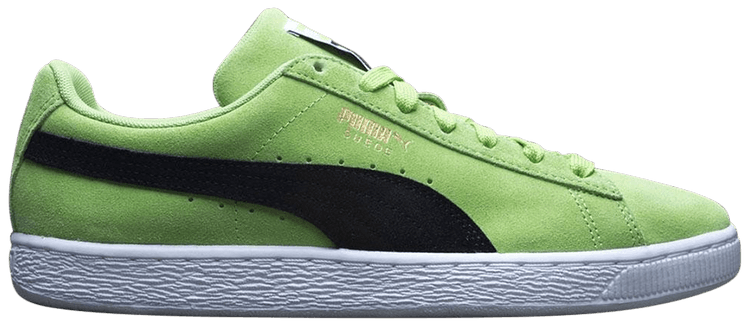 puma suede classic olive green