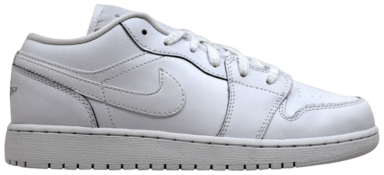 air jordan 1 low bg white