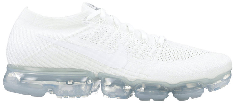 triple white vapormax flyknit