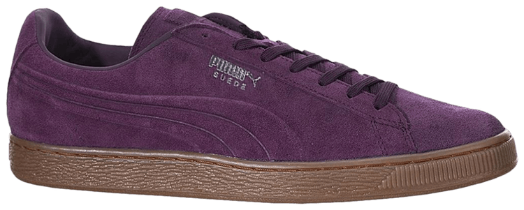 puma suede dark purple