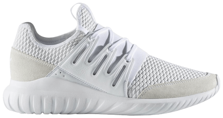 adidas tubular radial women's white