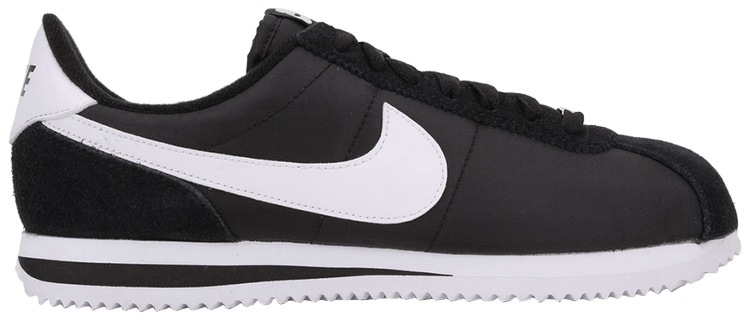 nike cortez mens black nylon