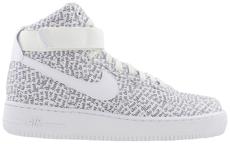 nike air force 1 just do it high top