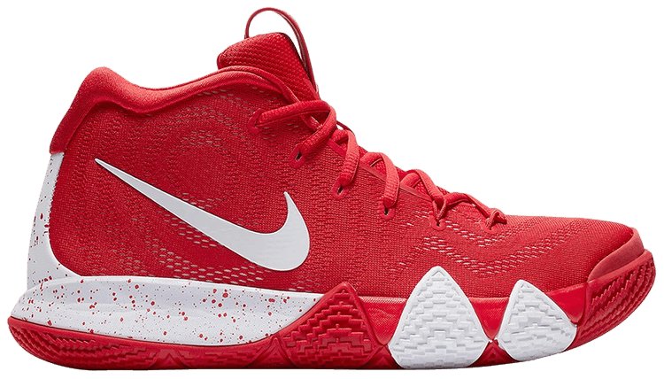 red and white kyrie 4