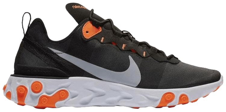 orange nike react