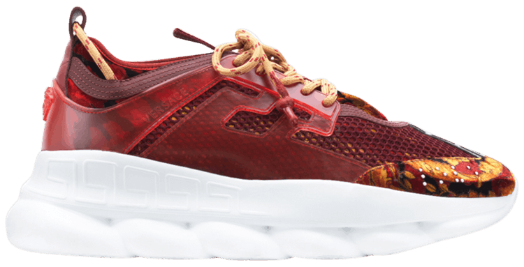 versace chain reaction burgundy