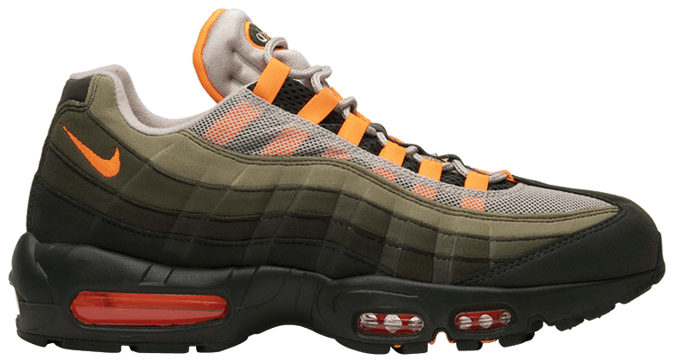 air max 95 olive green and orange
