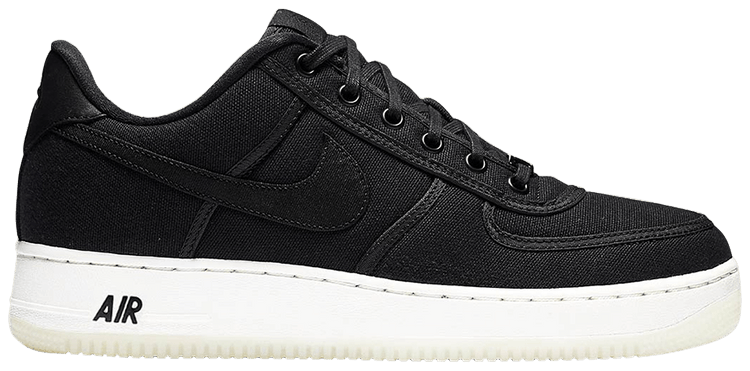nike air force 1 low retro qs black