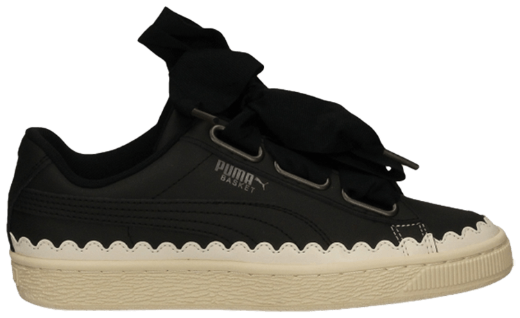 puma basket heart scallop puma basket heart scallop