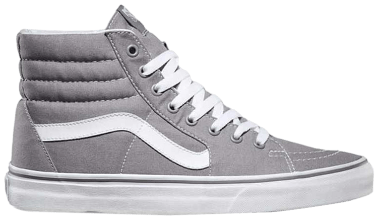 vans sk8 hi frost grey