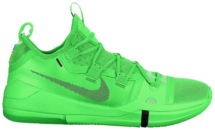 kobe lime green shoes