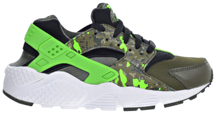 camo huaraches green