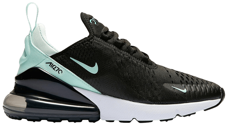 nike 270 white and turquoise