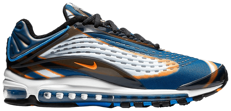 air max deluxe blue and orange