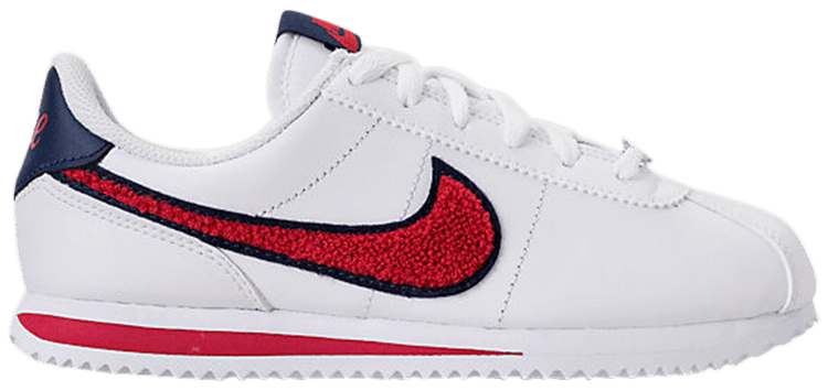nike cortez gs white