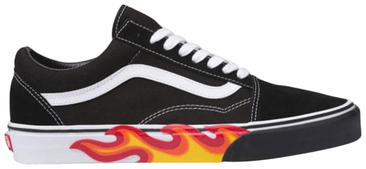 flame cut out old skool cheap online