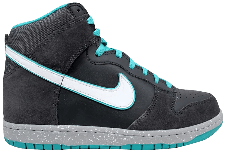 Dunk High 'Anthracite Turquoise' - Nike 