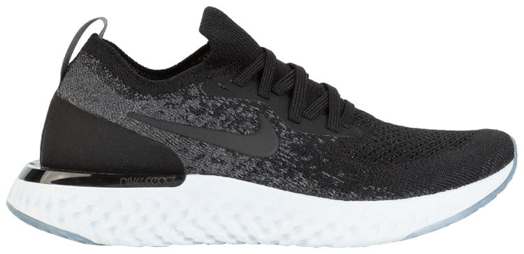 nike epic react flyknit gs grey