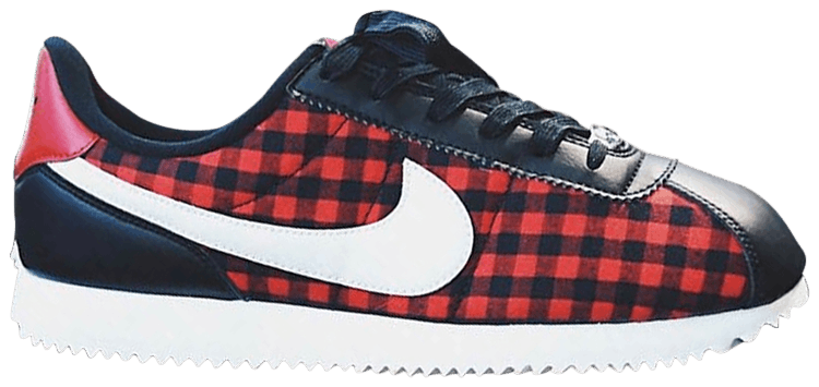 nike plaid cortez