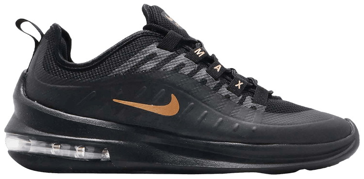 nike air max axis women's black and gold
