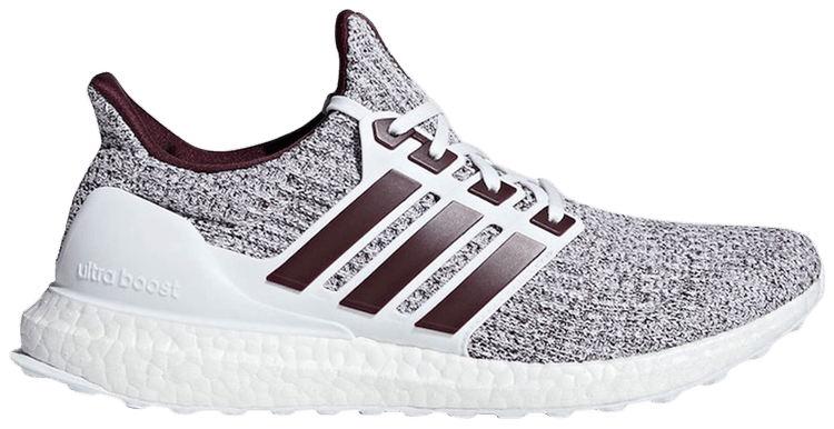 adidas white and maroon
