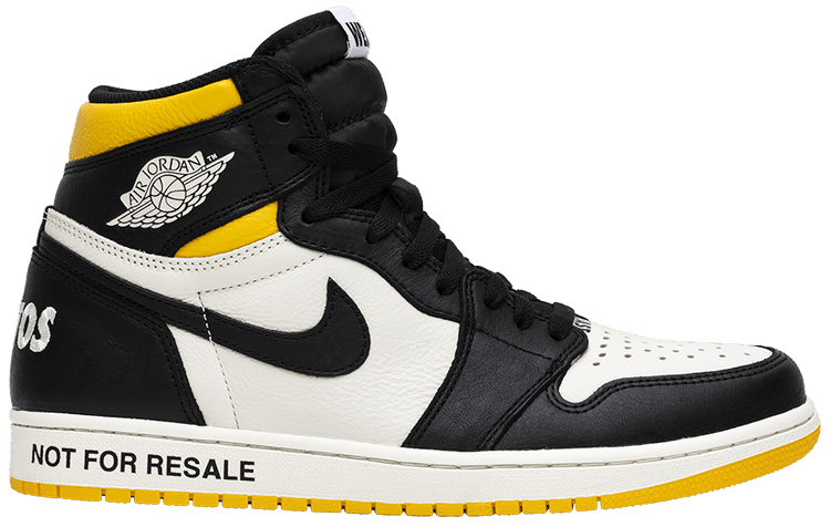 aj 1 not for resale