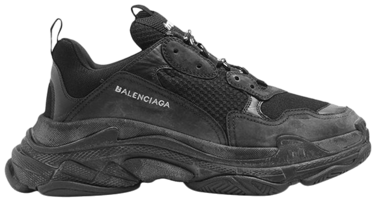 balenciaga triple s distressed