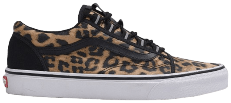 vans old skool leopard