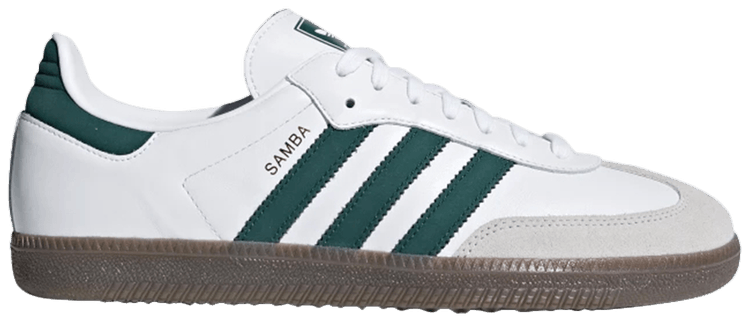 Samba OG 'White Green' - adidas - B75680 | GOAT