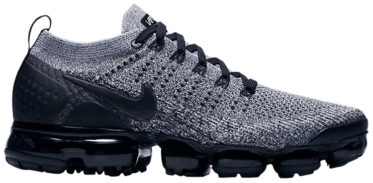vapormax flyknit black and grey
