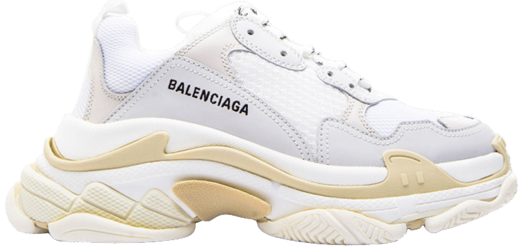 Balenciaga Triple S Low Top Sneaker in White Lyst
