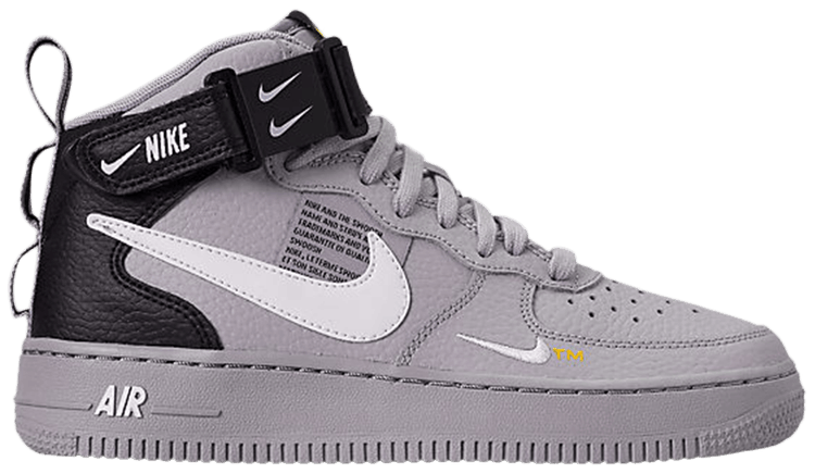 Air Force 1 Mid LV8 GS 'Overbranding 