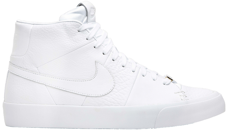 nike blazer royal qs triple white
