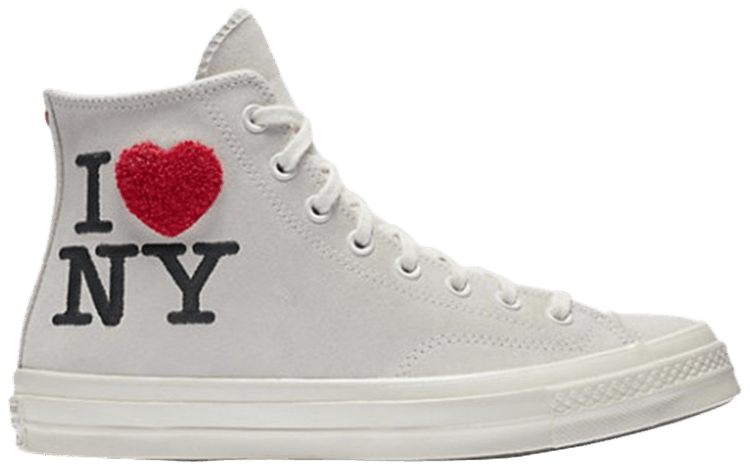 Converse Chuck 70 Hi Top 'I Love NY' Mens Sneakers - Size 3.5