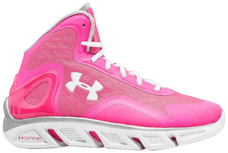 under armour breast cancer shoes