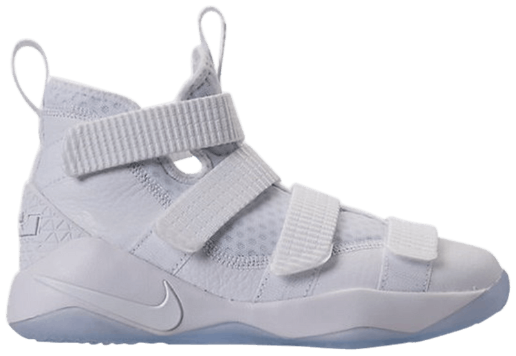 white lebron soldier 11