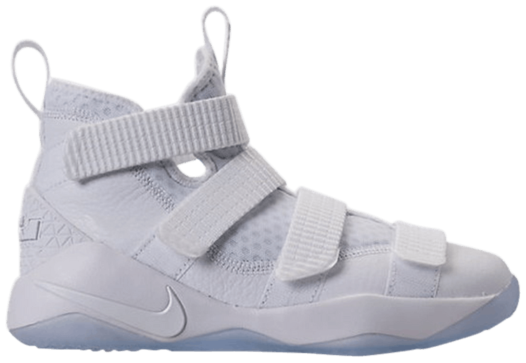 lebron soldier triple white