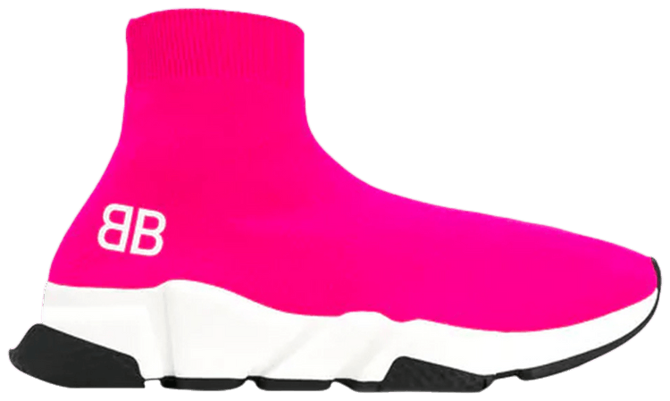 balenciaga speed trainer rose