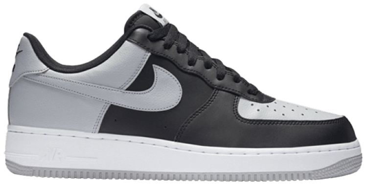 air force 1 low shoe white/wolf grey/black
